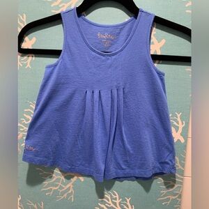 Lilly Pulitzer, blue cotton tanktop